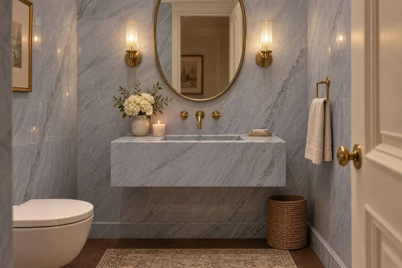 Palissandro Bluette marble