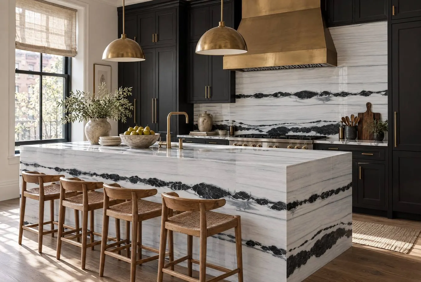 Panda White marble