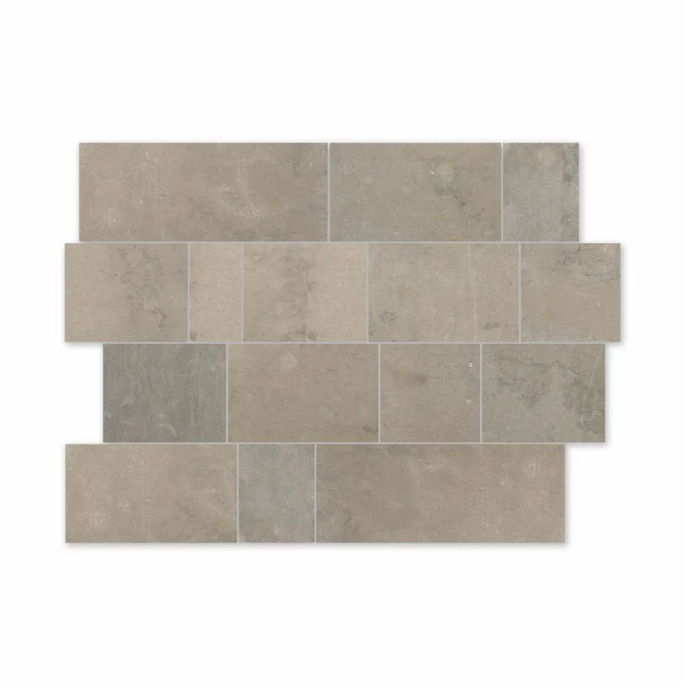 Pompignan Greige limestone tiles