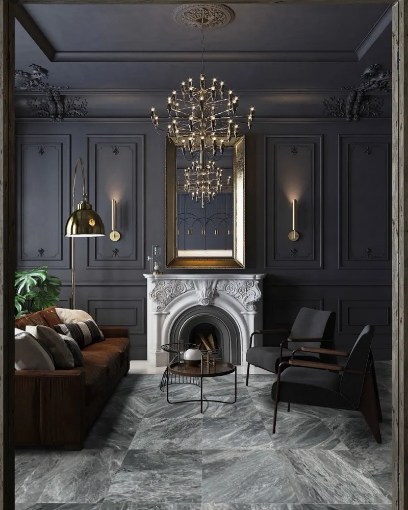 Sila Grey marble tiles