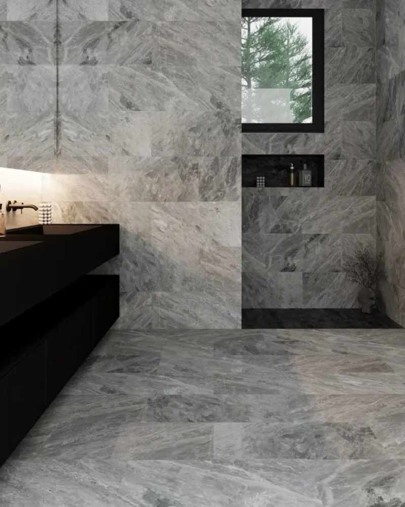 Sila Grey marble tiles