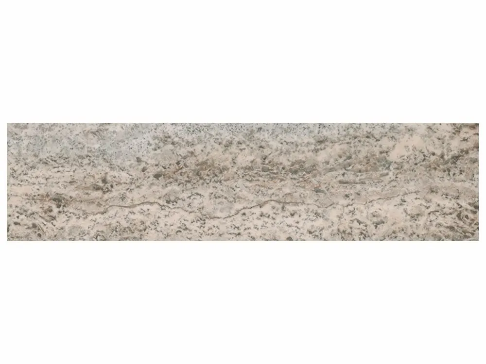 Silver travertine tiles