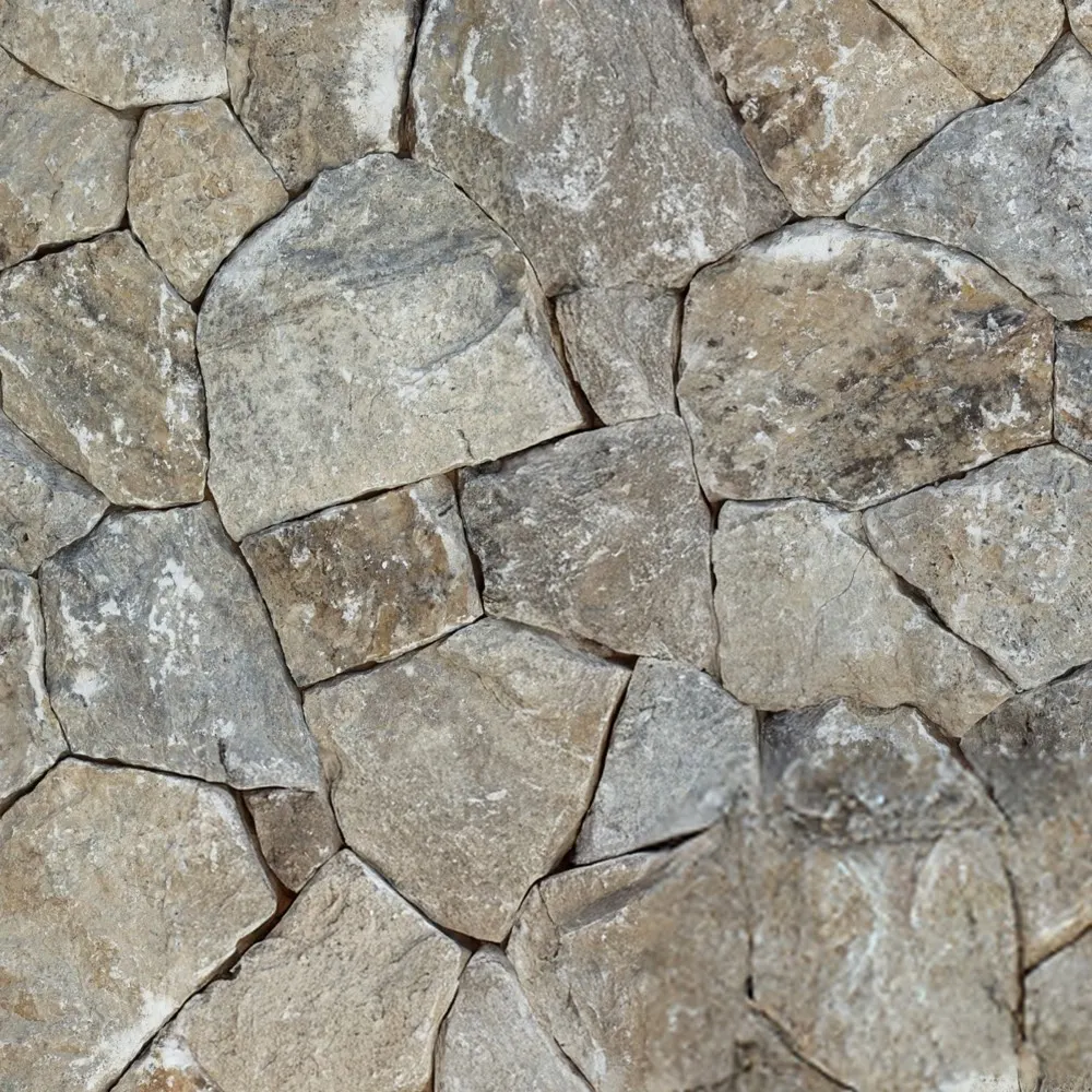 Silver travertine tiles