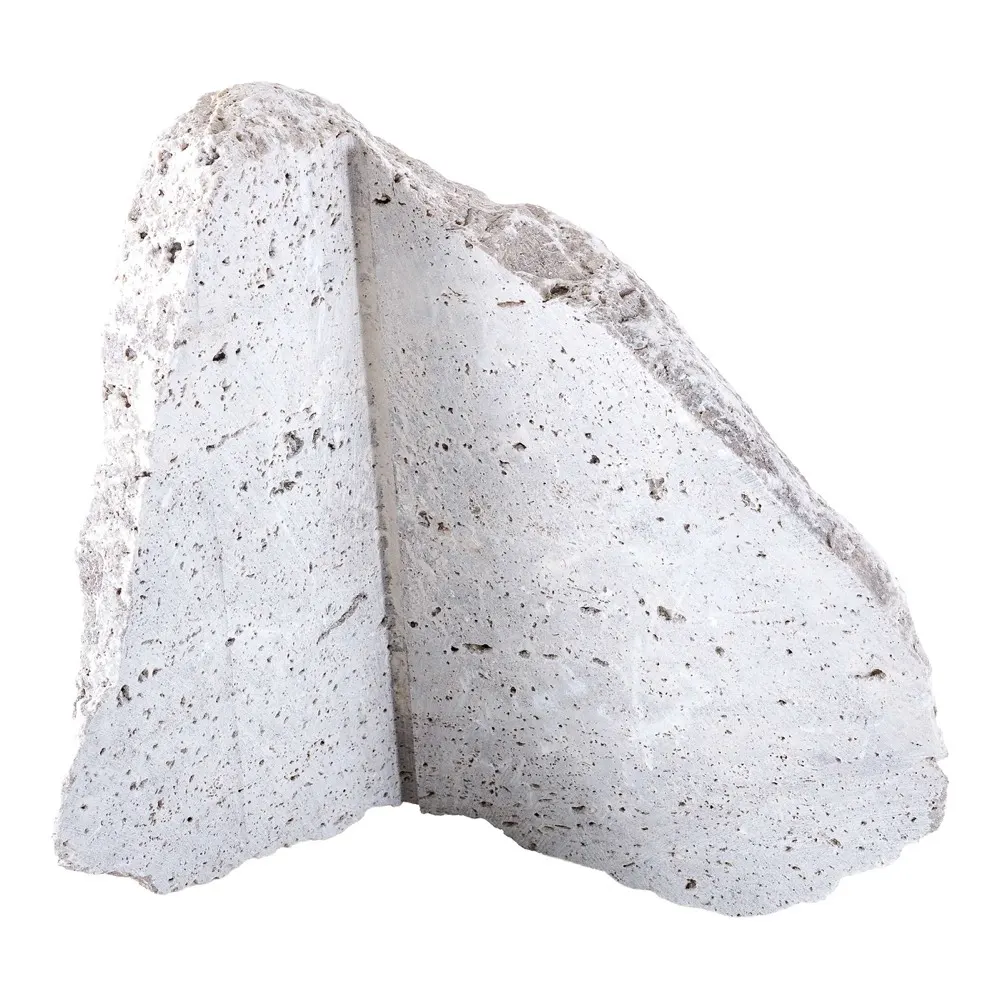 Silver travertine tiles