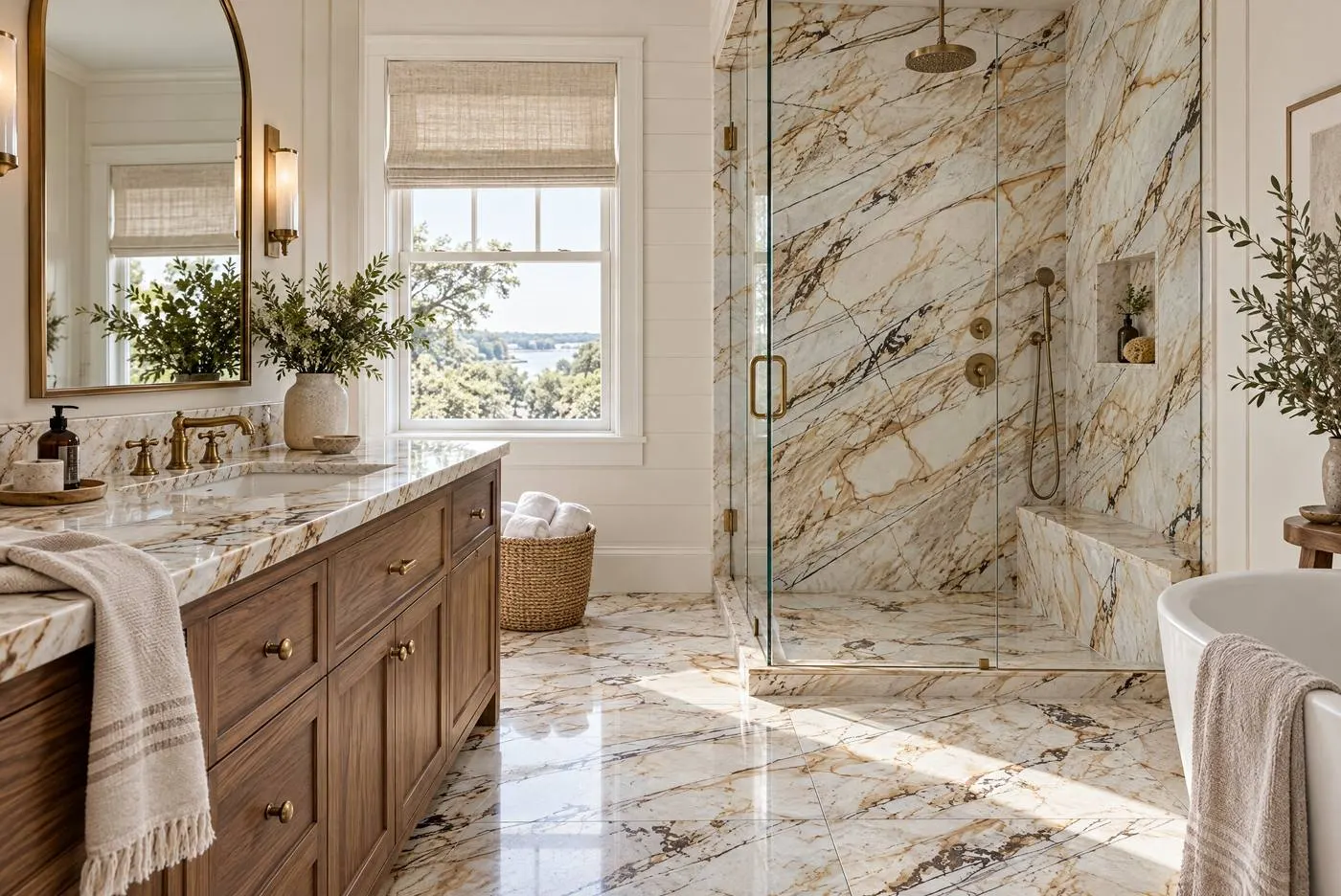 Spider Beige marble