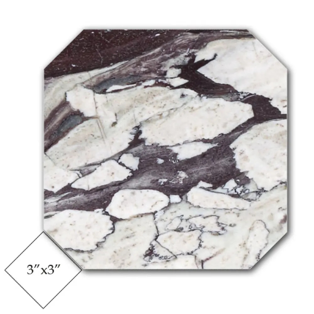 Viola Bellissima marble tiles