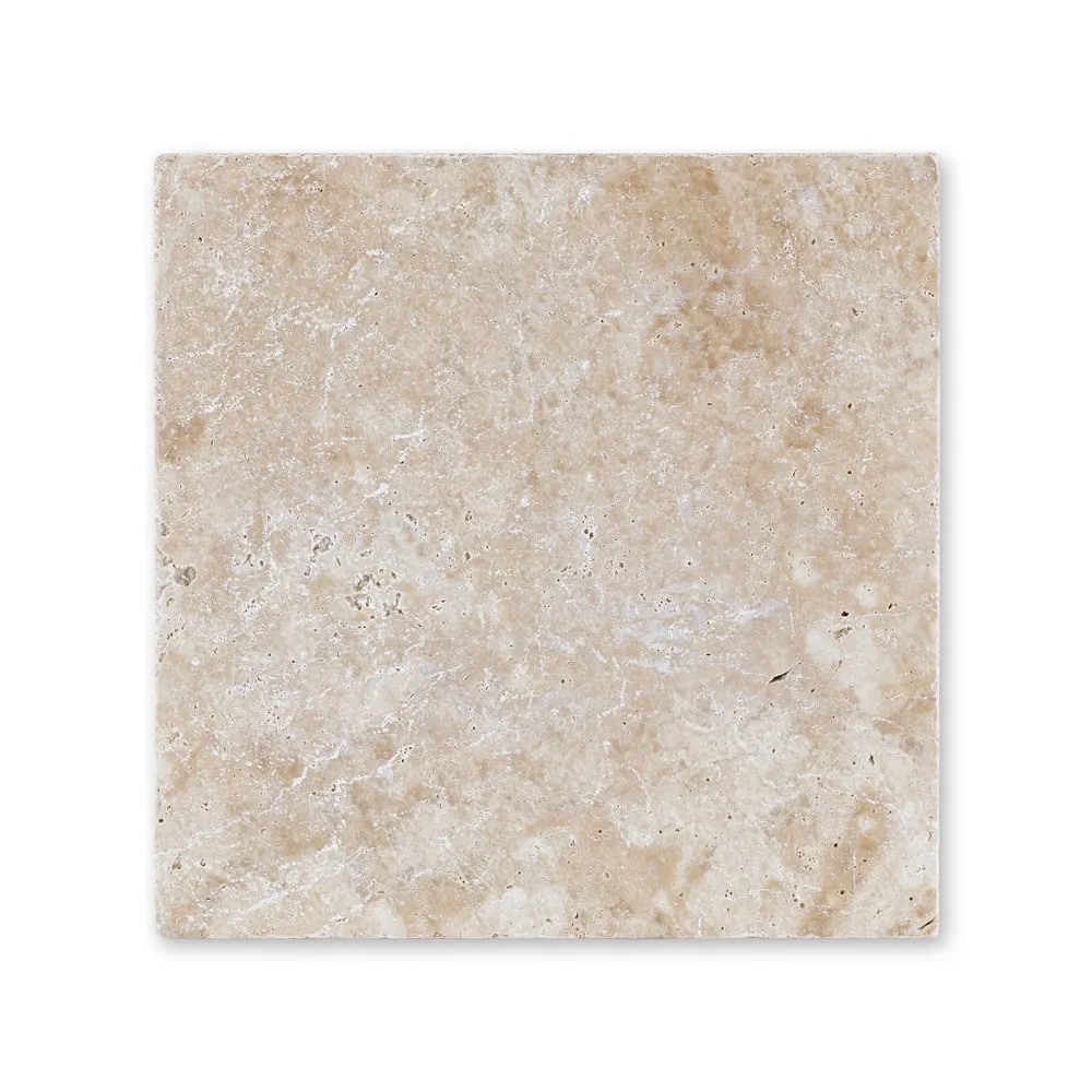 Walnut travertine tiles