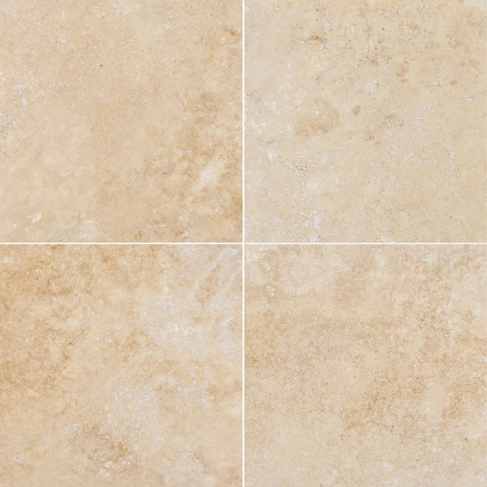 Walnut travertine tiles