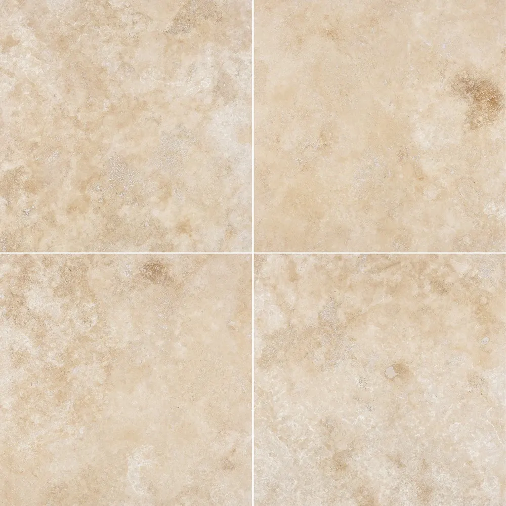 Walnut travertine tiles