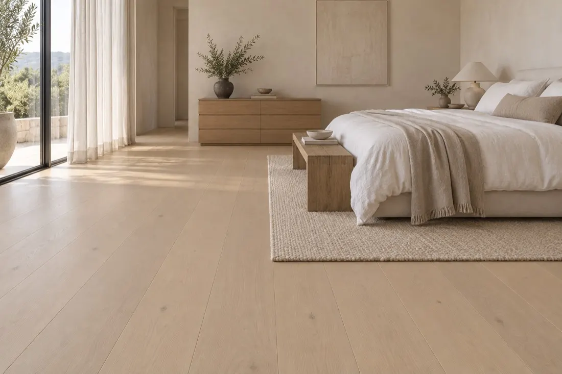Ivory Oak floor in a room