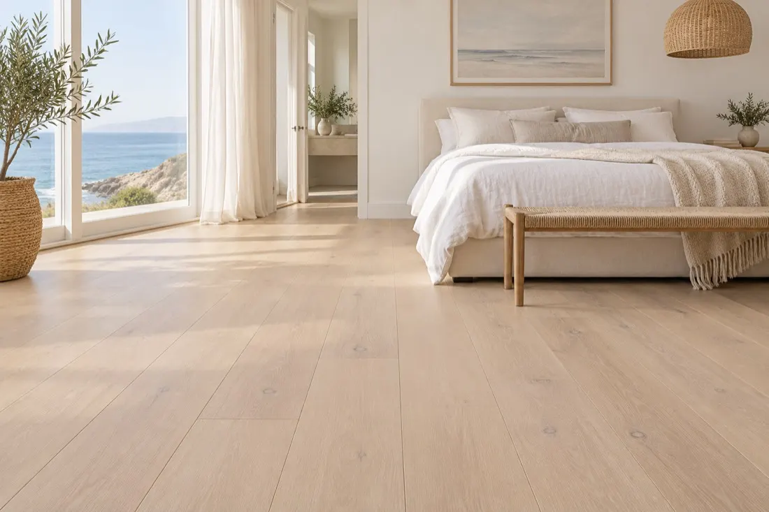 Linen Oak floor in a room