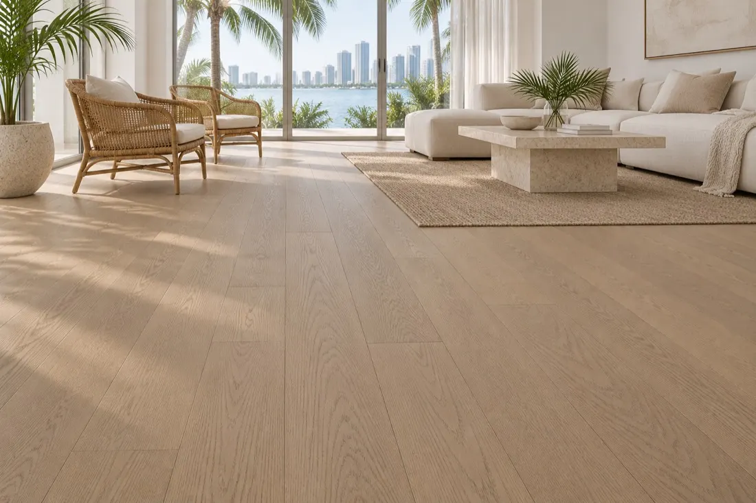 Miami Oak floor in a room
