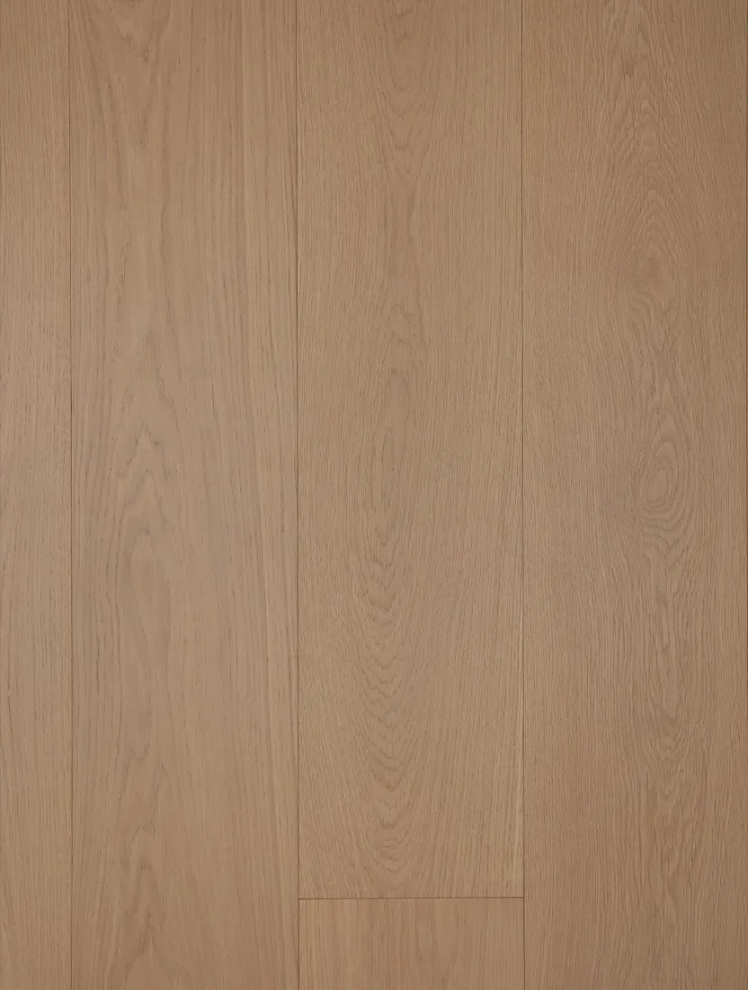Natural Oak boards from above