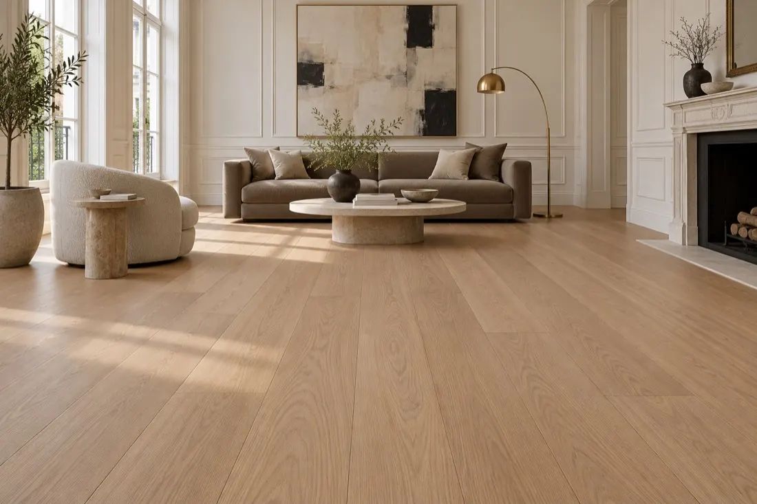 Royal Oak floor in a room
