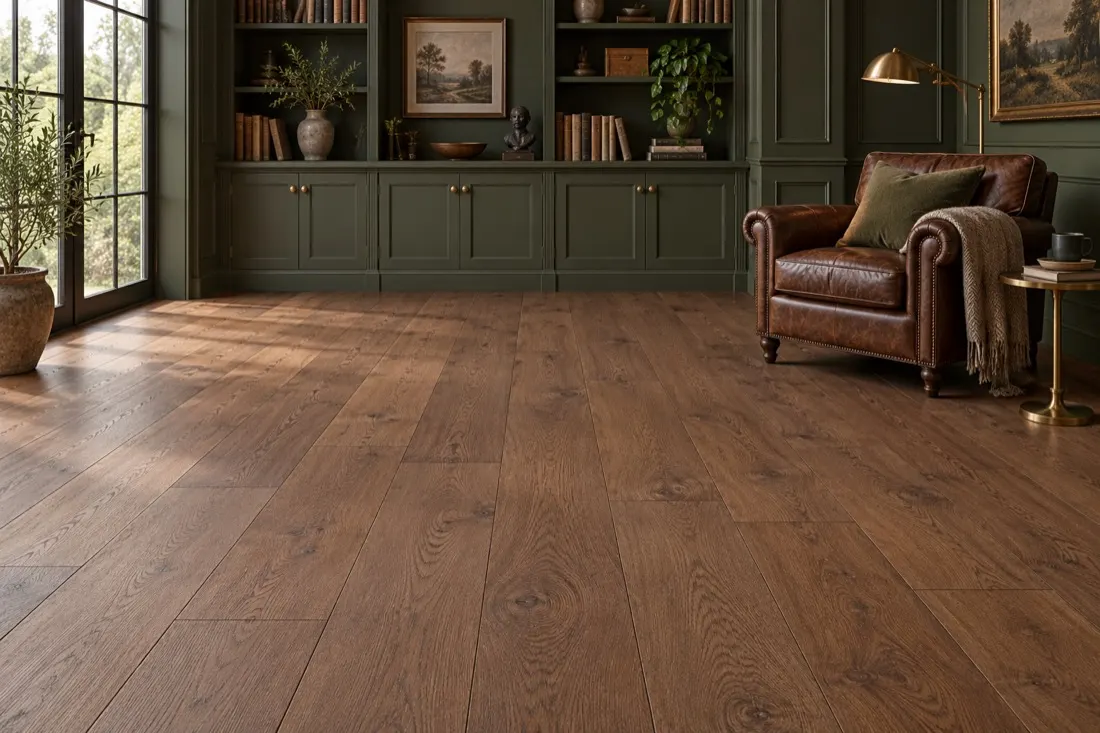 Whiskey Oak floor in a room